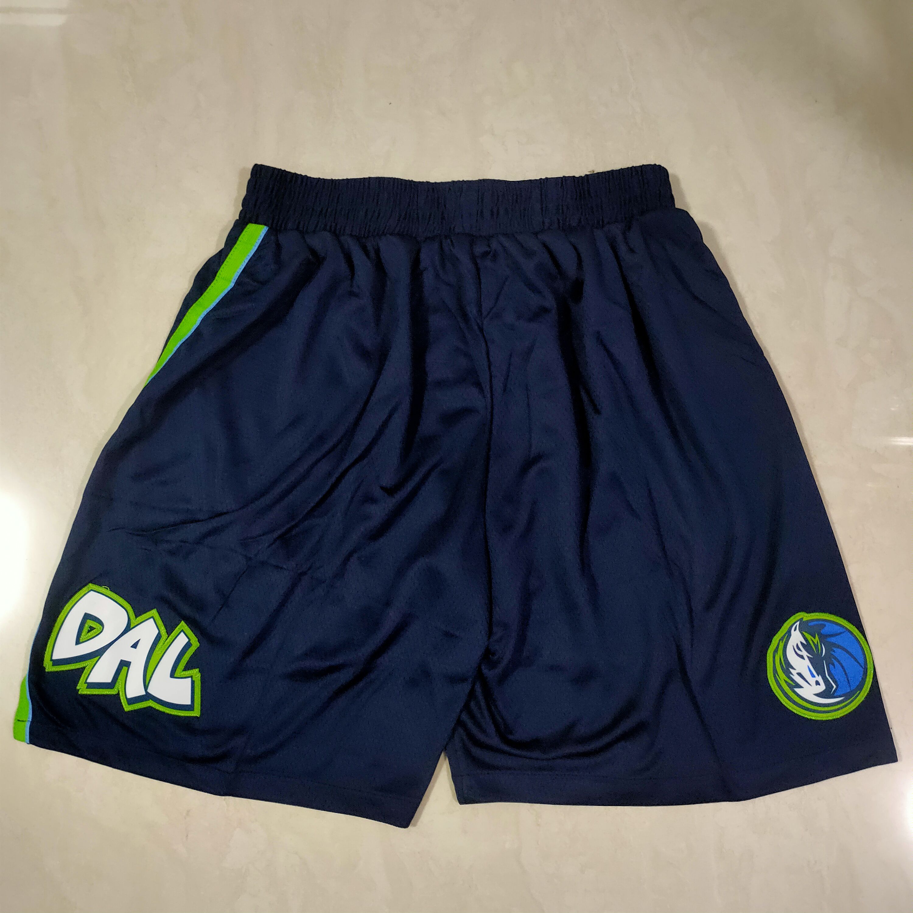 Men NBA Dallas Mavericks Blue Shorts 0416->dallas mavericks->NBA Jersey